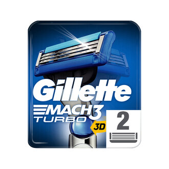 Gillette Mach3 Turbo Yedek Tıraş Bıçağı 2li