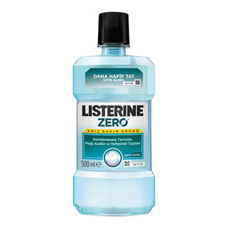 Listerine Zero Hafif Nane Ağız Suyu 500 Ml