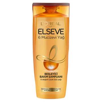 Elseve 6 Mucizevi Yağ Besleyici Bakım Şampuanı 450 Ml