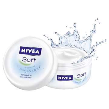 Nivea Soft Nemlendirici Bakım Kremi 300Ml