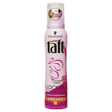 Taft Curl And Flex Kıvırcık Ve Bukleli Saçlara Özel Saç Köpüğü