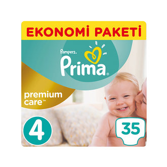 Prima 4 Beden Premium Care Maxi İkiz Paket 35 Adet 8-14 Kg