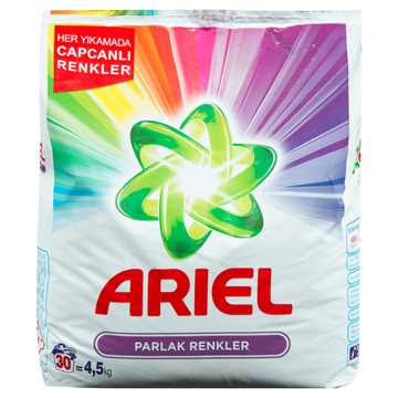Ariel Parlak Renkler Toz Çamaşır Deterjanı 4,5 Kg