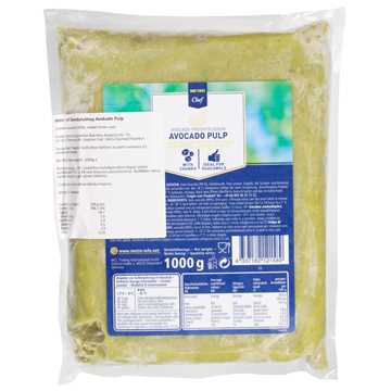 Metro Chef Avokado Püresi 1KG