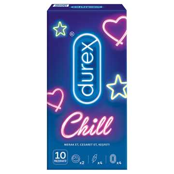 Durex Chill 10Lu Prezervatif