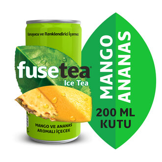 Fuse Tea Mango Ananas Kutu 200 Ml