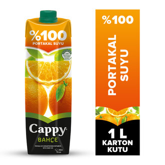 Cappy %100 Portakal Meyve Suyu 1 L