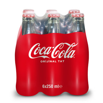 Coca-Cola 6X250 Ml Cam Şişe