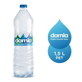 Damla Doğal Kaynak Suyu 1,5 L