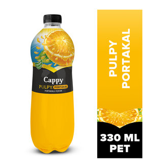 Cappy Pulpy Portakal Pet 330 Ml.