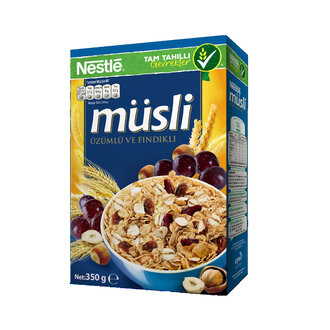 Nestle Müsli Üzümlü Fındıklı 350 Gr.