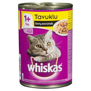 Whiskas Tavuklu Konserve Kedi Maması 400 G
