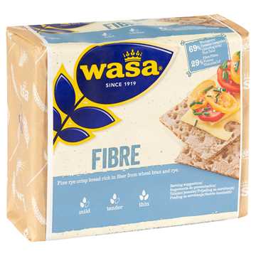 Wasa Lifli Gevrek Ekmek / Crispbread Fibre 230 G