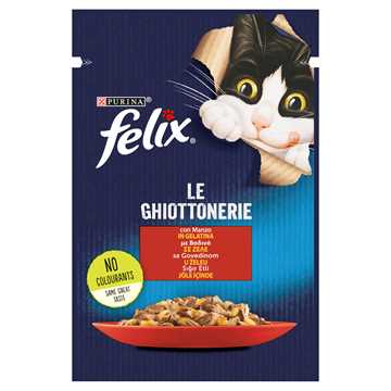 Felix Sığır Etli Yaş Mama 85G