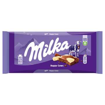 Milka Happy Cows Çikolata Sütlü 100 Gr.