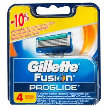 Gillette Fusion ProGlide Yedek Tıraş Bıçağı 4lü