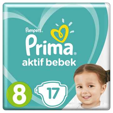 Prima Aktif Bebek Mini Fırsat Paketi 8 No 17 li
