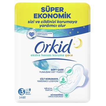 Orkid Extra Hassas Dörtlü No:3 14 Lü Gece