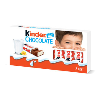 Kinder Chocolate 100 gr 8 Parça