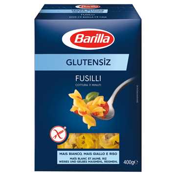 Barilla Glütensiz Fusilli 400 G