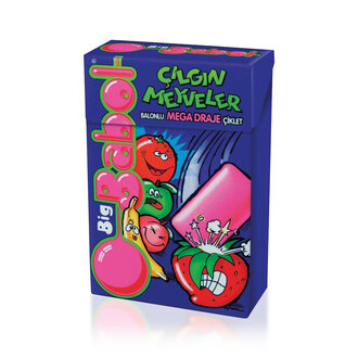 Vivident Bigbabol Draje Çılgın Meyveler 36 Gr.