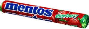 Mentos Çilek Aromalı Draje 37.5 Gr