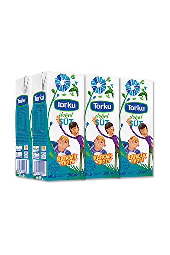 Torku Yağlı Süt 200 ml x 6 Adet