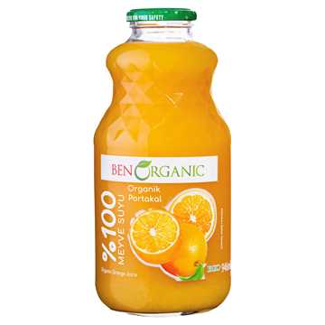 BenOrganic Portakal Suyu 946 ml
