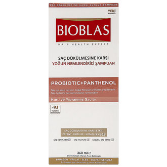Bioblas Probiotic+Panthenol Kuru-Yıpranmış Şamuan 360 Ml