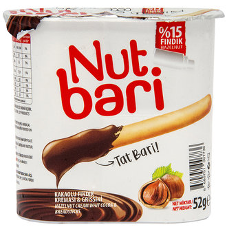 Nutbari Kakaolu Fındık Kreması &amp; Grissini 52 G