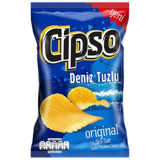 Cipso Tırtıklı Sade Patates Cipsi 104 G