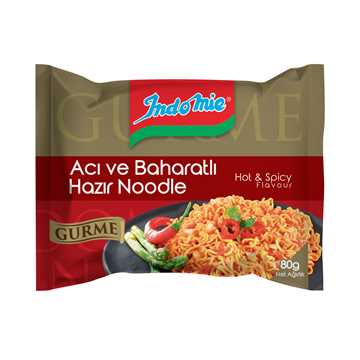 Indomie Gurme Acı Baharat Noodle 80 Gr.