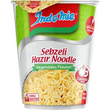 INDO MIE SEBZE CESNILI BARDAK 60 GR