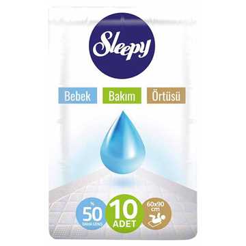 SLEEPY BEBEK BAKIM ORTUSU 10LU
