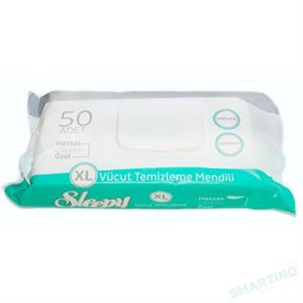 SLEEPY VUCUT TEMIZLEME MENDILI 50 LI