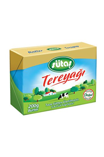 Sütaş Tereyağ Pastörize 200 gr