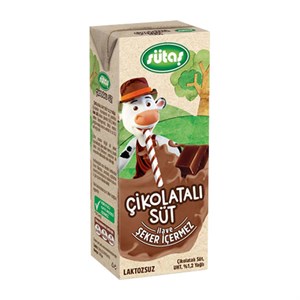 SUTAS SUT SEKERSIZ CIKOLATALI 180 M