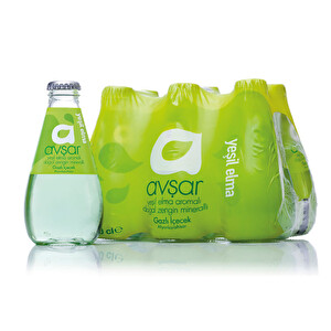 Avşar Soda Yeşil Elma Aromalı 200 ml