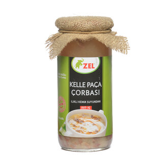 Zel İlikli Kemik Sulu Kelle Paça Çorbası 480 Ml