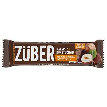 Züber Fındıklı Çikolatalı Meyve Bar 40 G