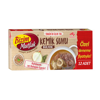Bizim Bulyon Kemik Suyu 12li 120 gr