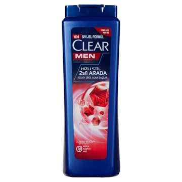 Clear Men Hızlı Stil 2Si1 Arada Şampuan 485 Ml