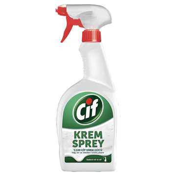 Cif Krem Sprey %100 Cif Krem Gücü 750 Ml