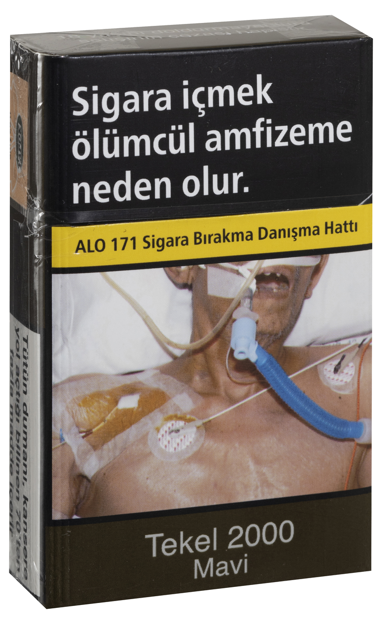 Tekel Sigara Kısa Kutu Mavi