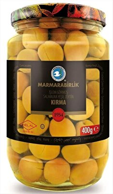Marmarabirlik 4XL İşlem Görmüş Yeşil Zeytin Kırma 400 gr