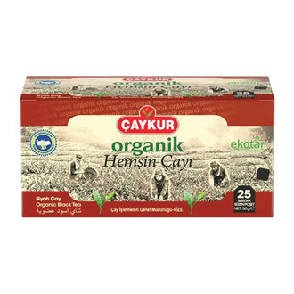 Çaykur Organik Hemşin Süzme Poşet Çay 50 gr