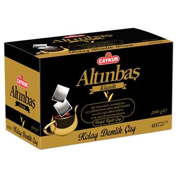 Çaykur Altınbaş Siyah Çay Demlik 40 Lı 200 Gr.