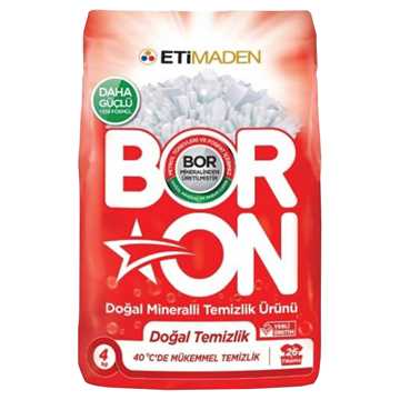 Boron Doğal Temizlik 26 Yıkama 4 Kg