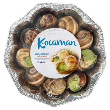 Kocaman Salyangoz 12li Tereyağlı 10G