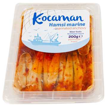 Kocaman Biber Soslu Hamsi 200 G